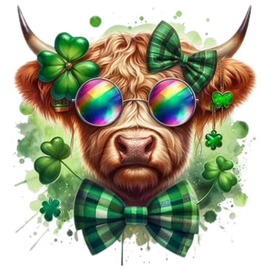 Cute Shamrock St Patricks Day PNG Transfer