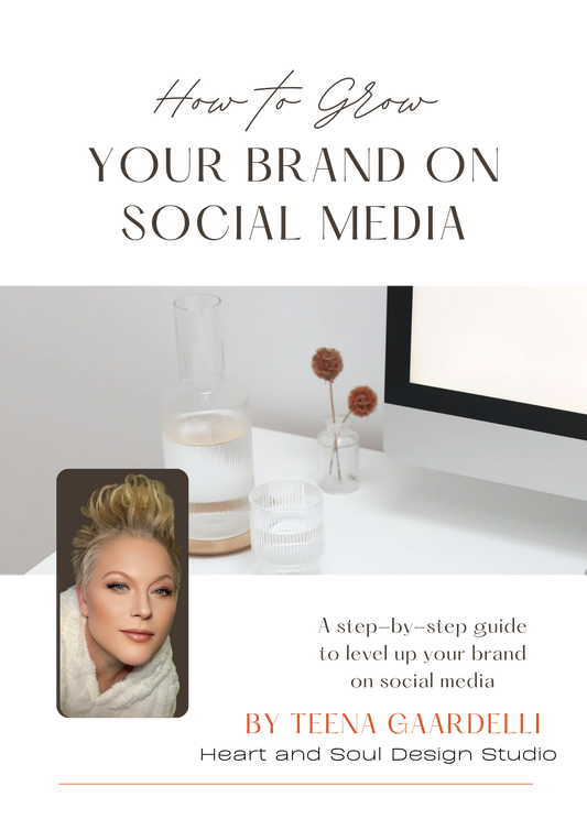 How to Grow your Brand on Social Media - Digital Download eBook