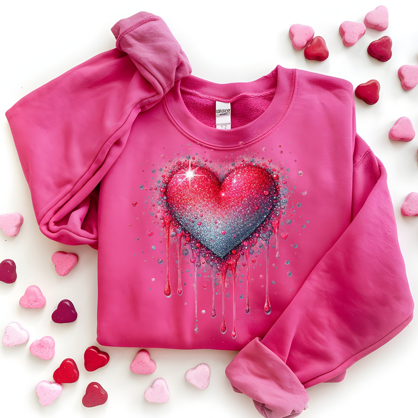 Melting Heart Crewneck Sweatshirt