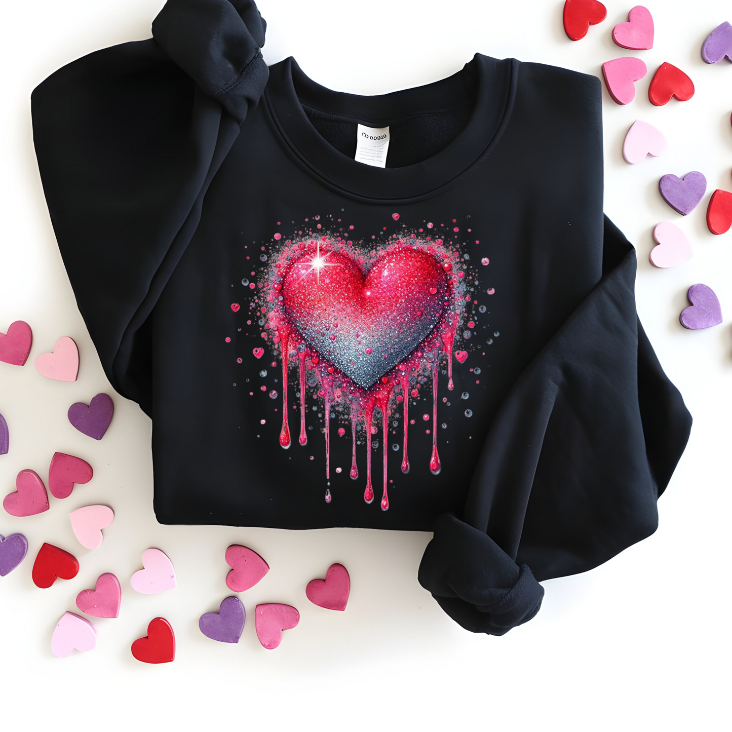 Melting Heart Crewneck Sweatshirt