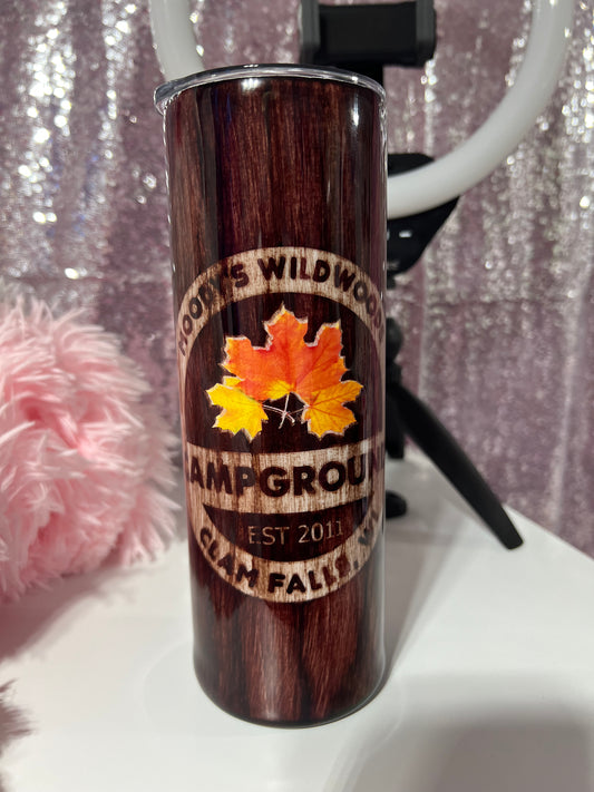 Moody’s Wildwoods Wood Grain Tumbler