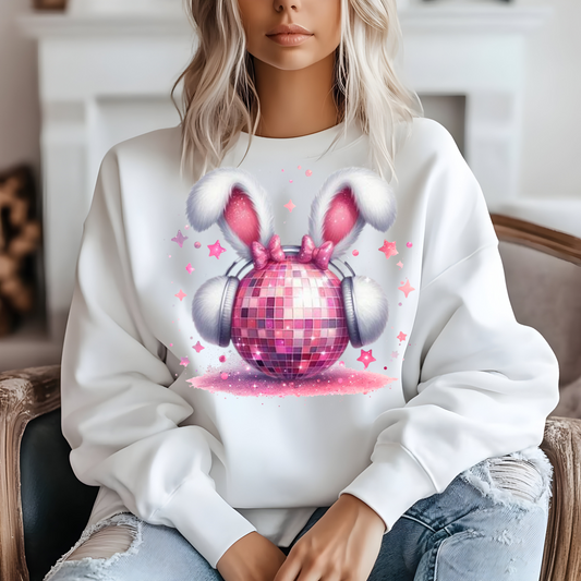 Cute Easter Disco Ball Sweatshirt